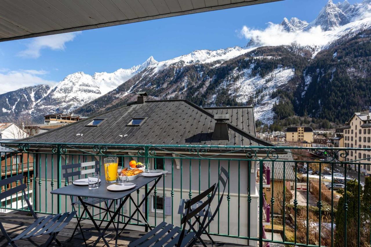 Le Panoramic Mont Blanc Apartment - Chamonix All Year מראה חיצוני תמונה