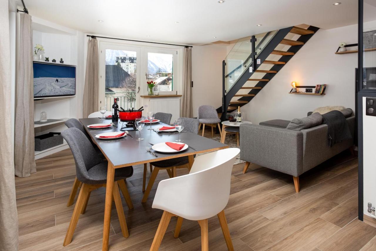 Le Panoramic Mont Blanc Apartment - Chamonix All Year מראה חיצוני תמונה