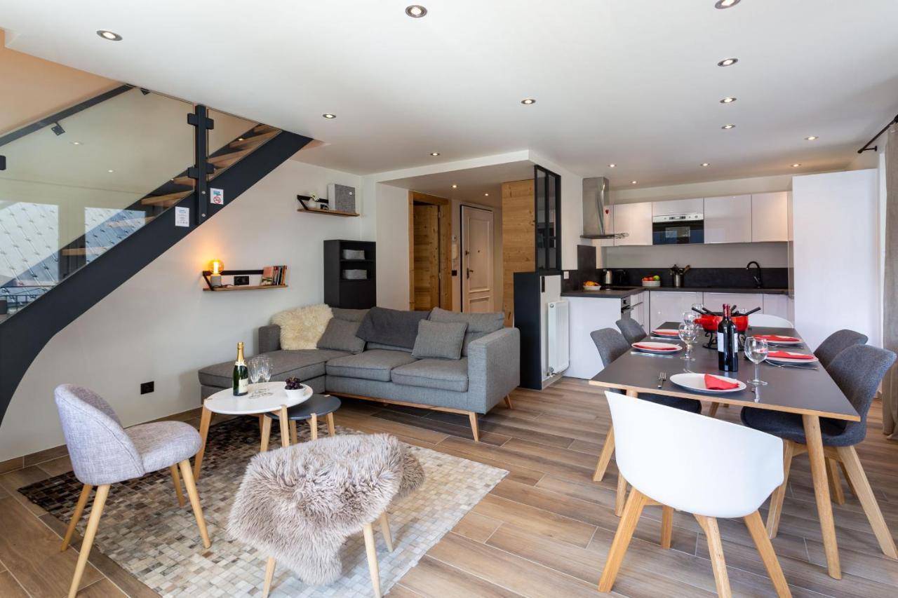 Le Panoramic Mont Blanc Apartment - Chamonix All Year מראה חיצוני תמונה